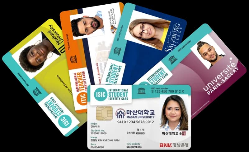 ISIC co-branded student cards